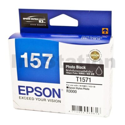 Epson 157 T1571 Photo Black Genuine Ink Cartridge [C13T157190]