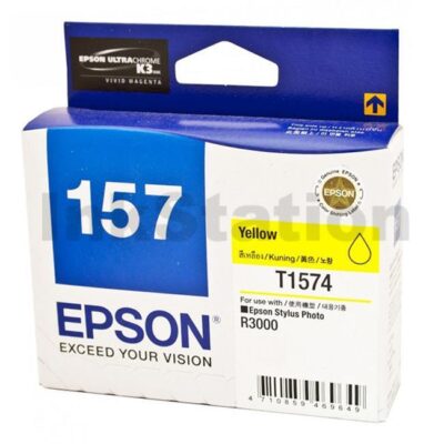 Epson 157 T1574 Yellow Genuine Ink Cartridge [C13T157490]