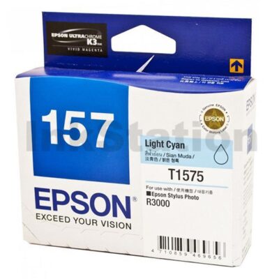 Epson 157 T1575 Light Cyan Genuine Ink Cartridge [C13T157590]