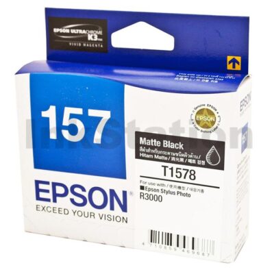 Epson 157 T1578 Matte Black Genuine Ink Cartridge [C13T157890]