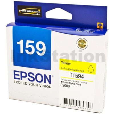 Epson 159 T1594 Yellow Genuine Ink Cartridge [C13T159490]
