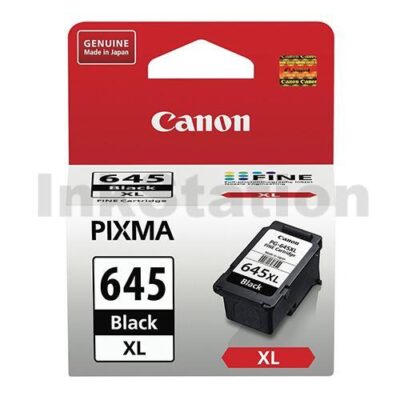 Canon PG-645XL Genuine Black High Yield Ink Cartridge - 400 pages