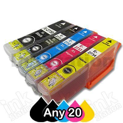 Any 20-Pack Epson 273XL Compatible High Yield Ink Combo