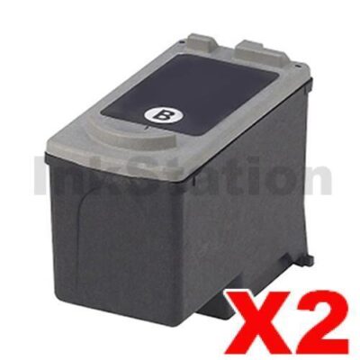 2 x Canon PG-40 Black Compatible InkJet Cartridge