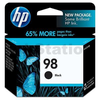 HP 98 Genuine Black Inkjet Cartridge C9364WA - 420 Pages