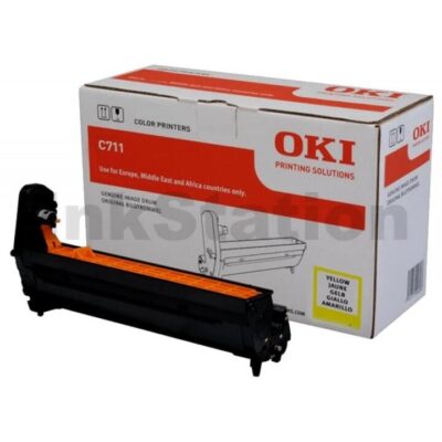 OKI Genuine MC770 MC780 Yellow Imaging Drum Unit - 30,000 pages (45395705)