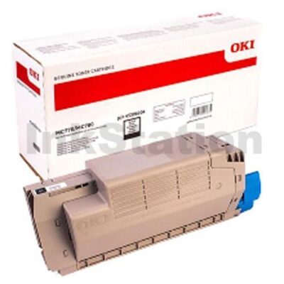OKI Genuine MC770 MC780 Black Toner Cartridge - 15,000 pages (45396208)