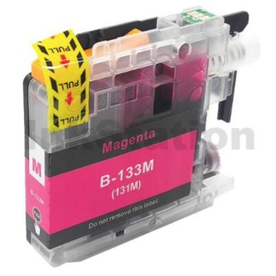 Compatible Brother LC-133M Magenta Ink Cartridge - 600 Pages