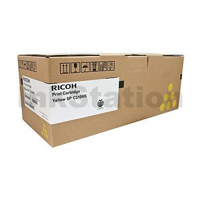 Ricoh 406486 Genuine Yellow Toner Cartridge - 6,000 pages