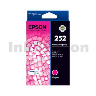 Epson 252 Genuine Magenta Ink Cartridge - 300 pages [C13T252392]