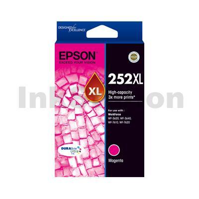 Epson 252XL Genuine Magenta High Yield Ink Cartridge - 1,100 pages [C13T253392]