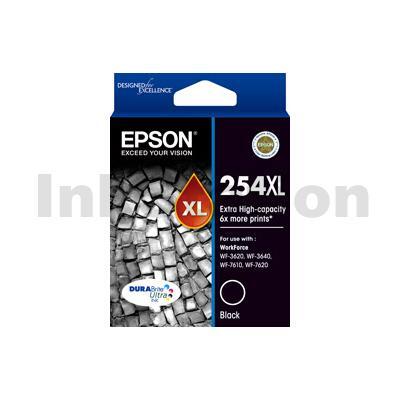 Epson 254XL Genuine Black Extra High Yield Ink Cartridge - 2,200 pages [C13T254192]