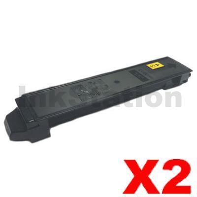 2 x Non-Genuine TK-899K Black Toner Cartridge For Kyocera FS-C8020MFP, FS-C8025MFP, FS-C8520MFP, FS-C8525MFP - 12,000 pages
