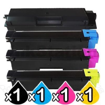 4 Pack Non-Genuine TK-8604 Toner Combo For Kyocera FS-C8650DN [1BK,1C,1M,1Y]