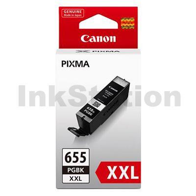 Canon PGI-655XXLBK Genuine Black Extra High Yield Inkjet Cartridge