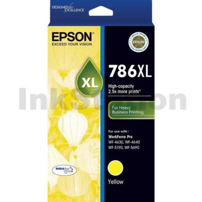 Epson 786XL Genuine Yellow Ink Cartridge - 2,000 pages [C13T787492]