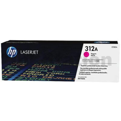 HP CF383A (312A) Genuine Magenta High Yield Toner Cartridge - 2,700 Pages