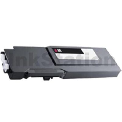 1 x Compatible Dell C3760n/ C3760dn/ C3765dnf Magenta High Yield Toner Cartridge - 9,000 pages