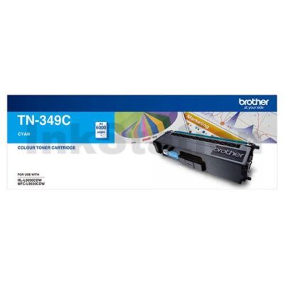 Genuine Brother TN-349C Cyan Toner Cartridge - 6,000 pages