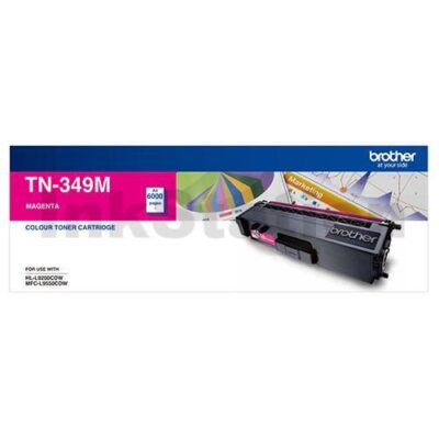 Genuine Brother TN-349M Magenta Toner Cartridge - 6,000 pages