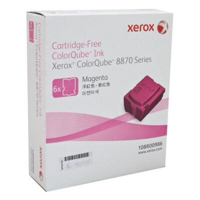 Fuji Xerox ColorQube 8870 Genuine Magenta Ink Sticks (108R00986) - 17,300 pages