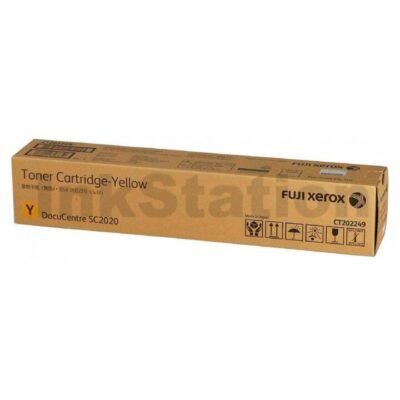 Fuji Xerox DocuCentre SC2020 Genuine Yellow Toner Cartridge - 3,000 pages (CT202249)