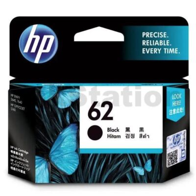 HP 62 Genuine Black Inkjet Cartridge C2P04AA - 200 Pages