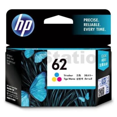 HP 62 Genuine Colour Inkjet Cartridge C2P06AA - 165 Pages