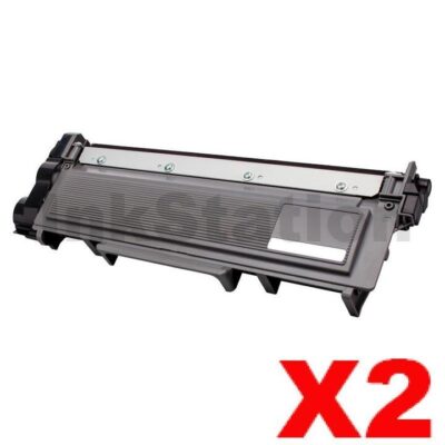 2 x Brother TN-2350 Compatible Toner Cartridge - 2,600 pages