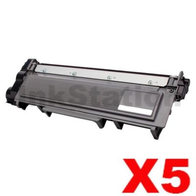 5 x Brother TN-2350 Compatible Toner Cartridge - 2,600 pages