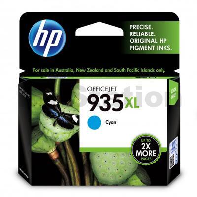HP 935XL Genuine Cyan High Yield Inkjet Cartridge C2P24AA - 825 Pages