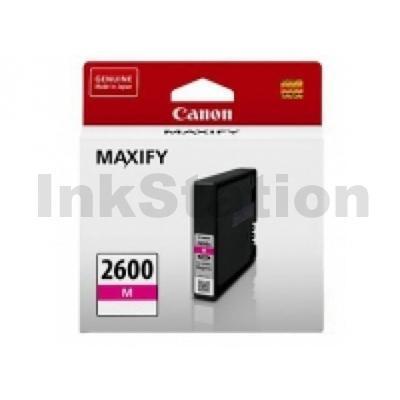 Canon PGI-2600M Genuine Magenta Ink Cartridge - 700 pages