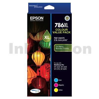 Epson 786XL Genuine CMY Value Pack [C13T787592] [1C,1M,1Y]