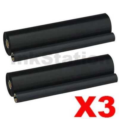 3 x Brother PC-202RF Compatible Thermal Printing Ribbons [2 rolls Value Pack]