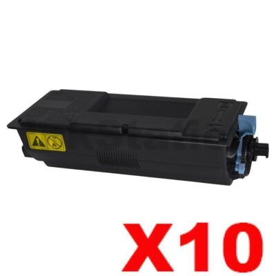 10 x Non-Genuine alternative for TK-3104 Black Toner Kit suitable for Kyocera FS-2100D, FS-2100DN - 12,500 pages