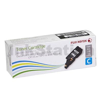 Genuine Fuji Xerox Docuprint CM115 CP115 CP116 CM225 CP225 Cyan Toner Cartridge (CT202268) - 700 pages