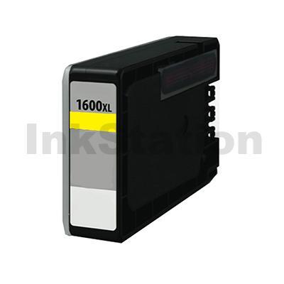 Canon PGI-1600XLY Compatible Yellow High Yield Ink Cartridge - 900 pages