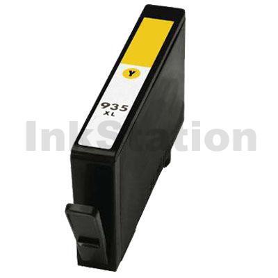 HP 935XL Compatible Yellow High Yield Inkjet Cartridge C2P26AA - 825 Pages