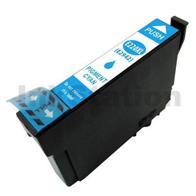 Compatible Epson 220XL (C13T294292) Cyan High Yield Ink Cartridge - 450 pages