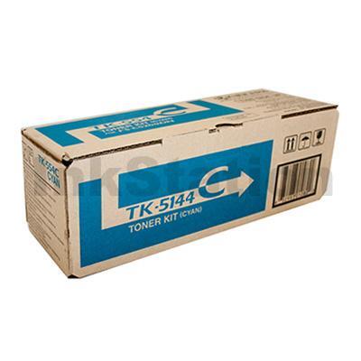 Genuine Kyocera TK-5144C Cyan Toner Cartridge M-6030CDN, M-6530CDN, P-6130CDN - 5,000 pages
