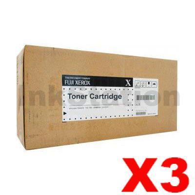 3 x Fuji Xerox DocuPrint 5105D Genuine Black High Yield Toner Cartridge - 30,000 pages (CT202337)