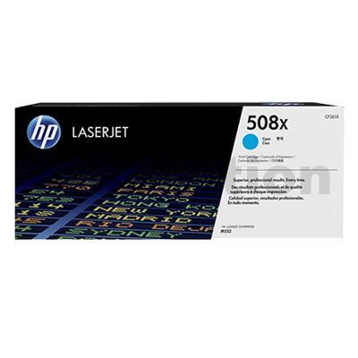 HP 508X (CF361X) Genuine Cyan Toner Cartridge - 9,500 pages