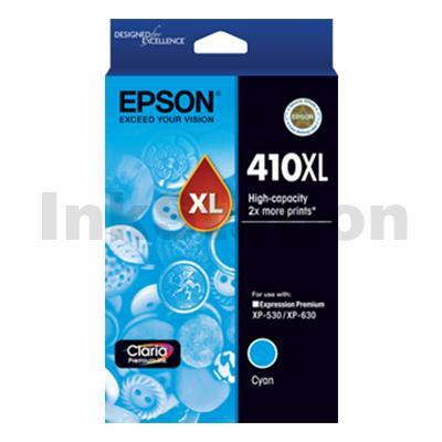 Epson 410XL (C13T340292) Genuine Cyan High Yield Inkjet Cartridge