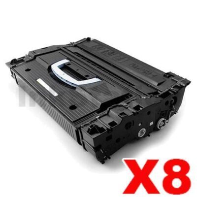 8 x HP CF325X (25X) Compatible Black Toner Cartridge - 40,000 Pages