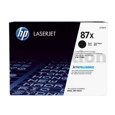 1 x HP CF287X (87X) Genuine Black Toner Cartridge - 18,000 Pages