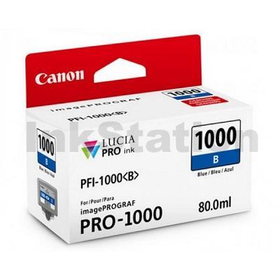 Genuine Canon PFI-1000B Blue Ink Cartridge