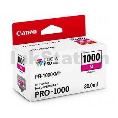Genuine Canon PFI-1000M Magenta Ink Cartridge