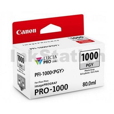 Genuine Canon PFI-1000PGY Photo Grey Ink Cartridge