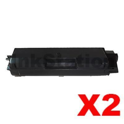 2 x Non-Genuine TK-5144K Black Toner Cartridge For Kyocera M-6030CDN, M-6530CDN, P-6130CDN - 7,000 pages