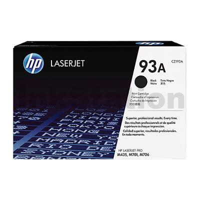 1 x HP 93A CZ192A Genuine Toner Cartridge - 12,000 pages